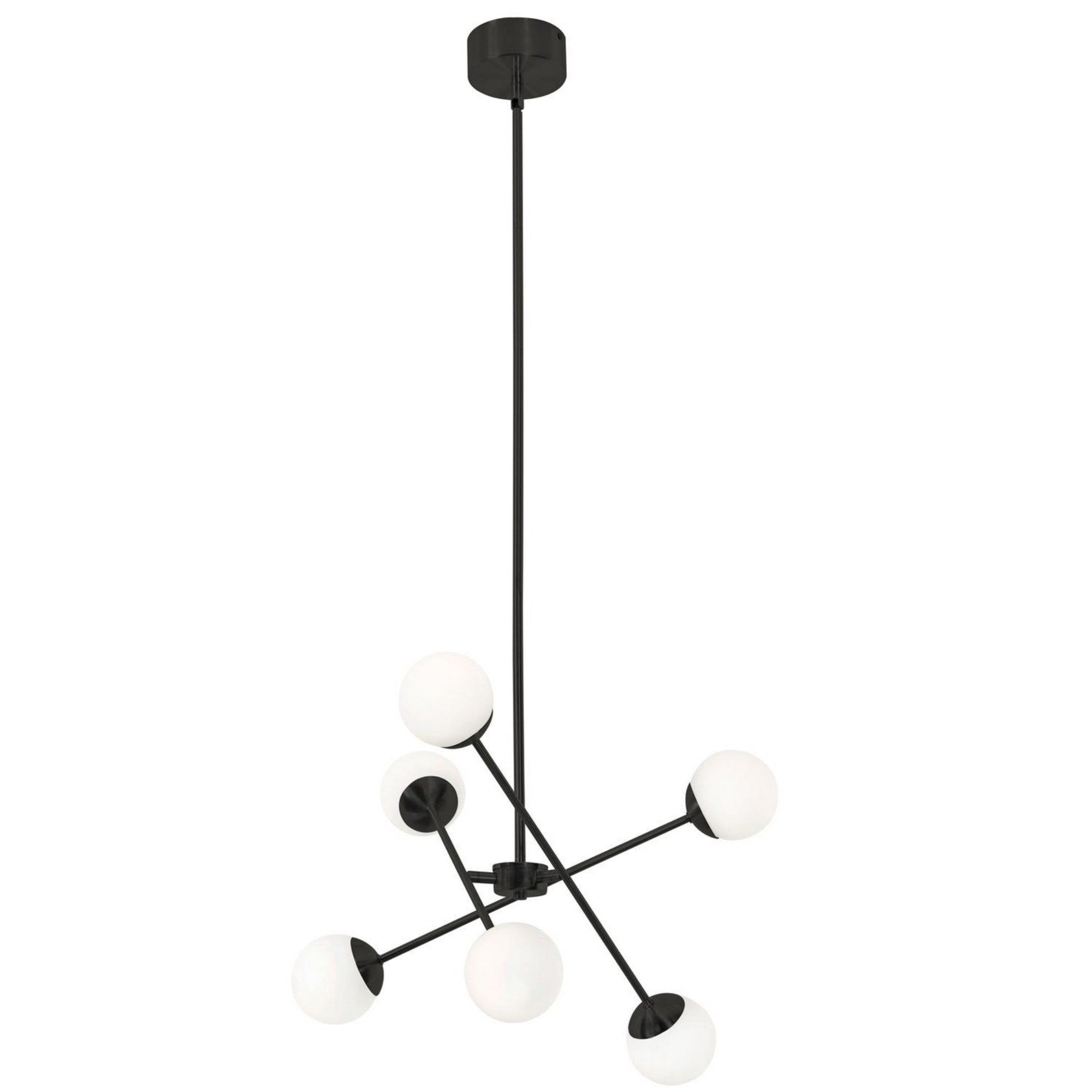 Pearl 24" LED Pendant, Black Finish - Bees Lighting