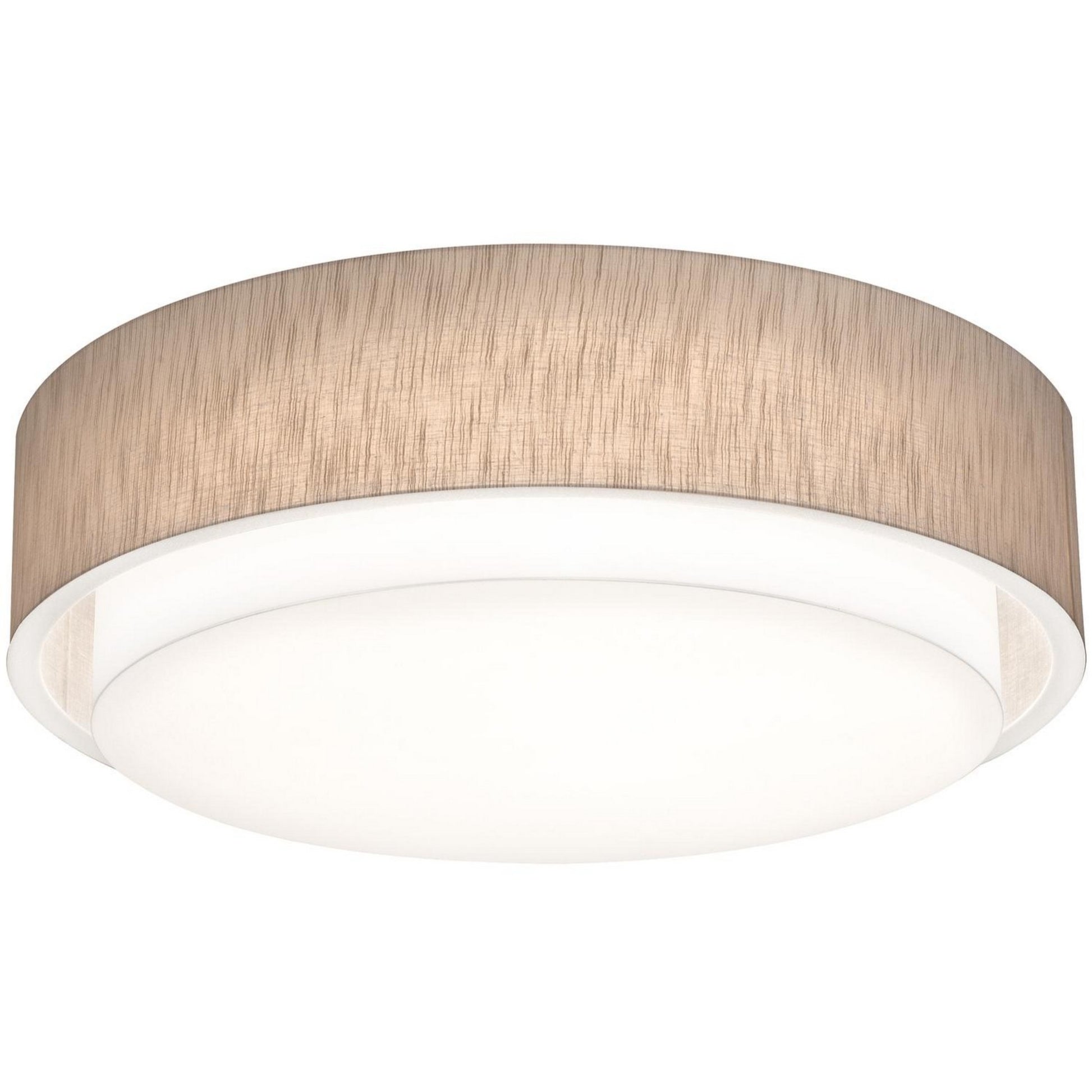 Sanibel 32" 4-Light Flush Mount, Jute Finish - Bees Lighting