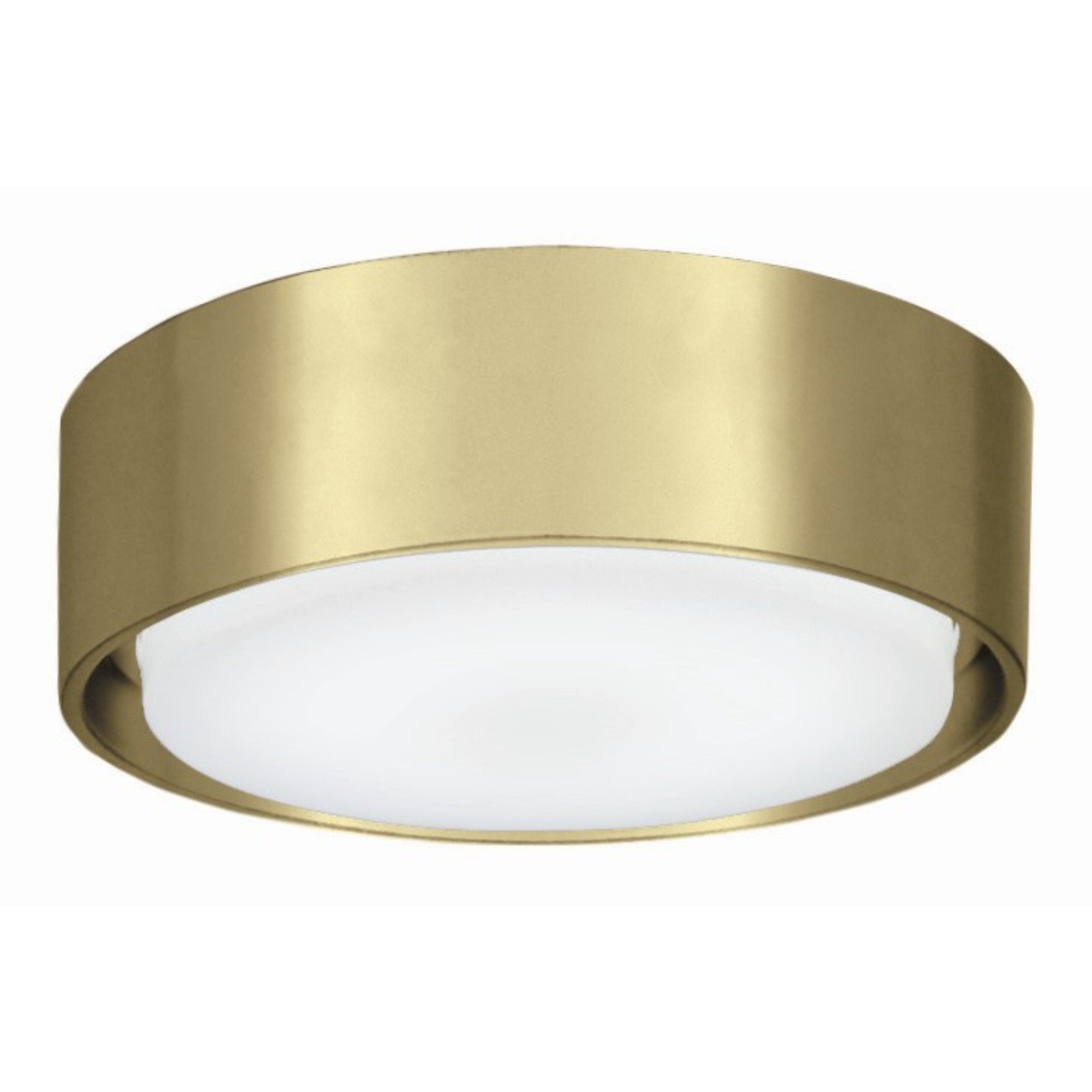 5 In. Simple Ceiling Fan Light Kit, Soft Brass Finish - Bees Lighting