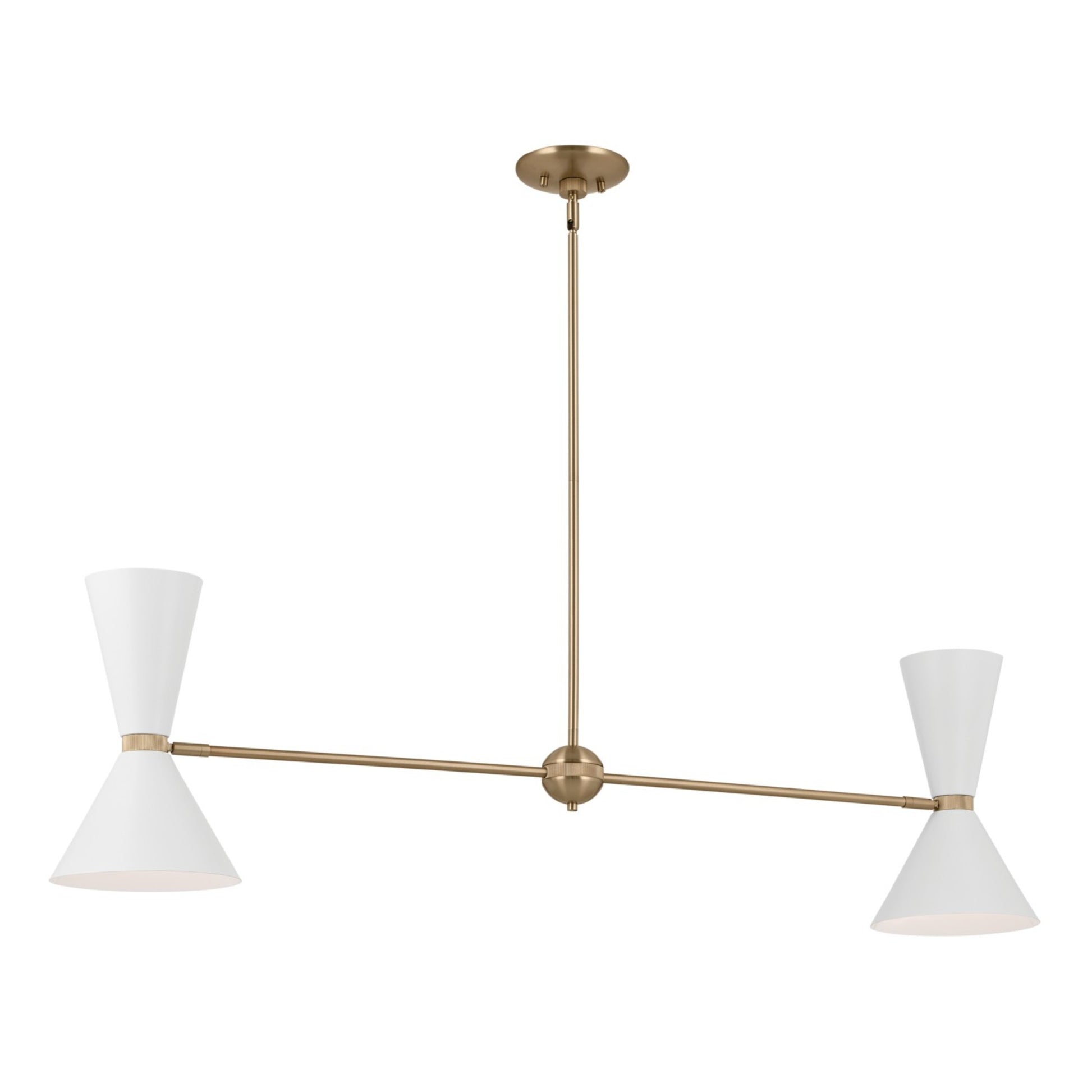 Phix 48" Linear Chandelier - Bees Lighting