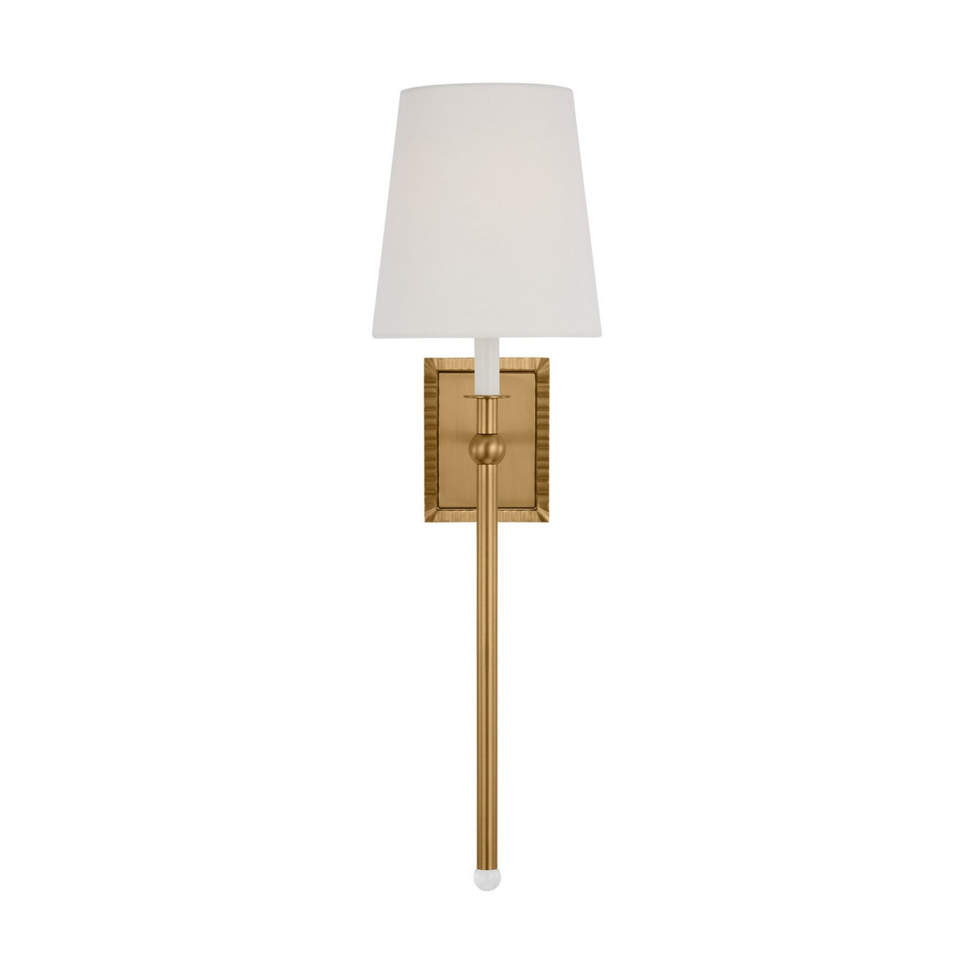 Baxley 29" Tall Wall Sconce, Burnished Brass Finish - Bees Lighting