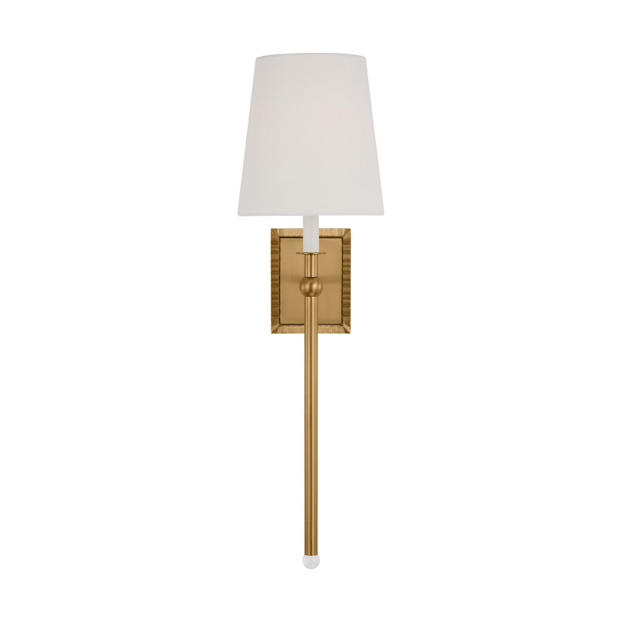 Baxley 29" Tall Wall Sconce, Burnished Brass Finish - Bees Lighting