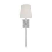 Baxley 29" Tall Wall Sconce, Polished Nickel Finish - Bees Lighting