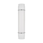 Amelie 13" LED Small Vanity Light, Polished Nickel Finish - Bees Lighting