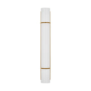 Amelie 19" LED Medium Vanity Light, Burnished Brass Finish - Bees Lighting