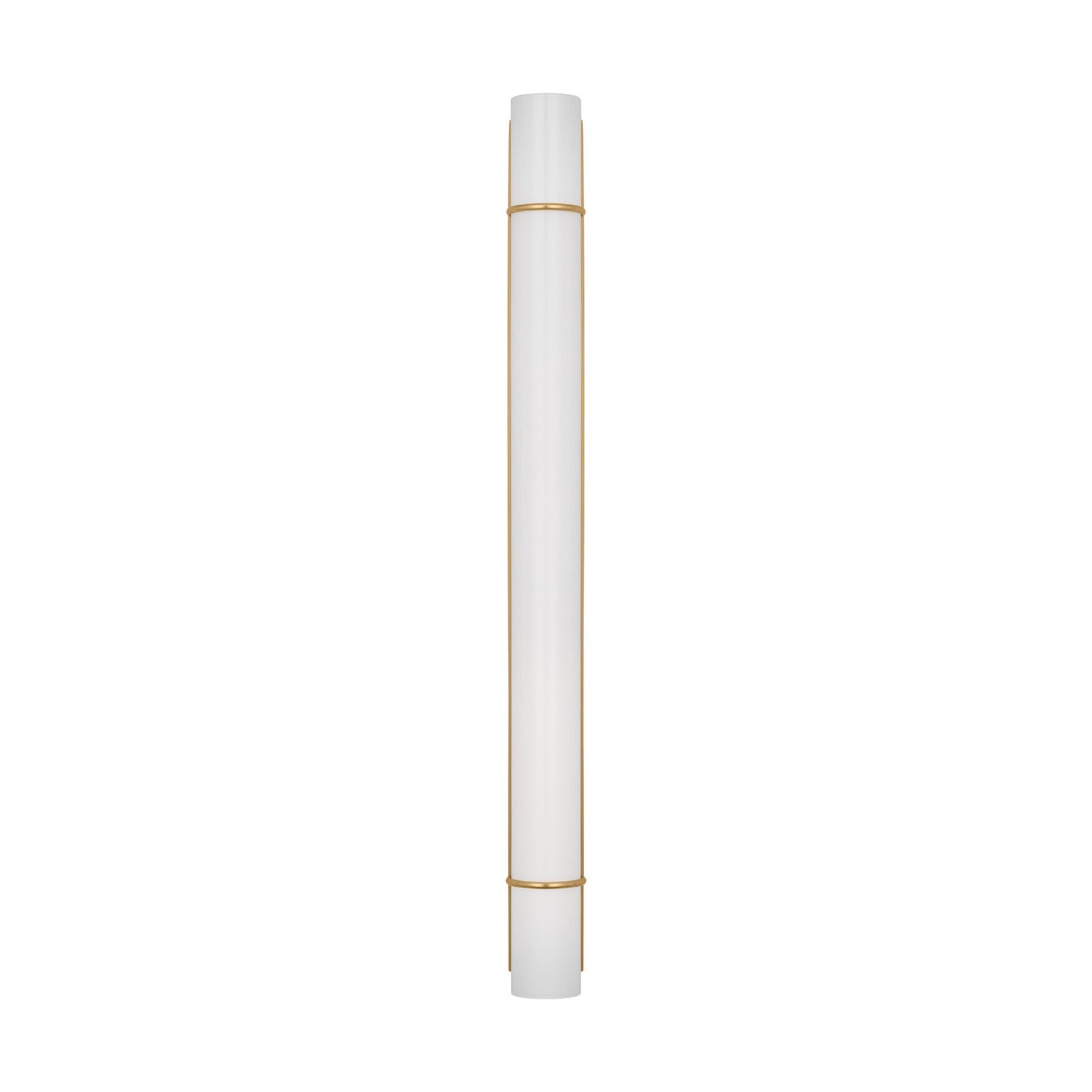Amelie 30" LED Large Vanity Light, Burnished Brass Finish - Bees Lighting