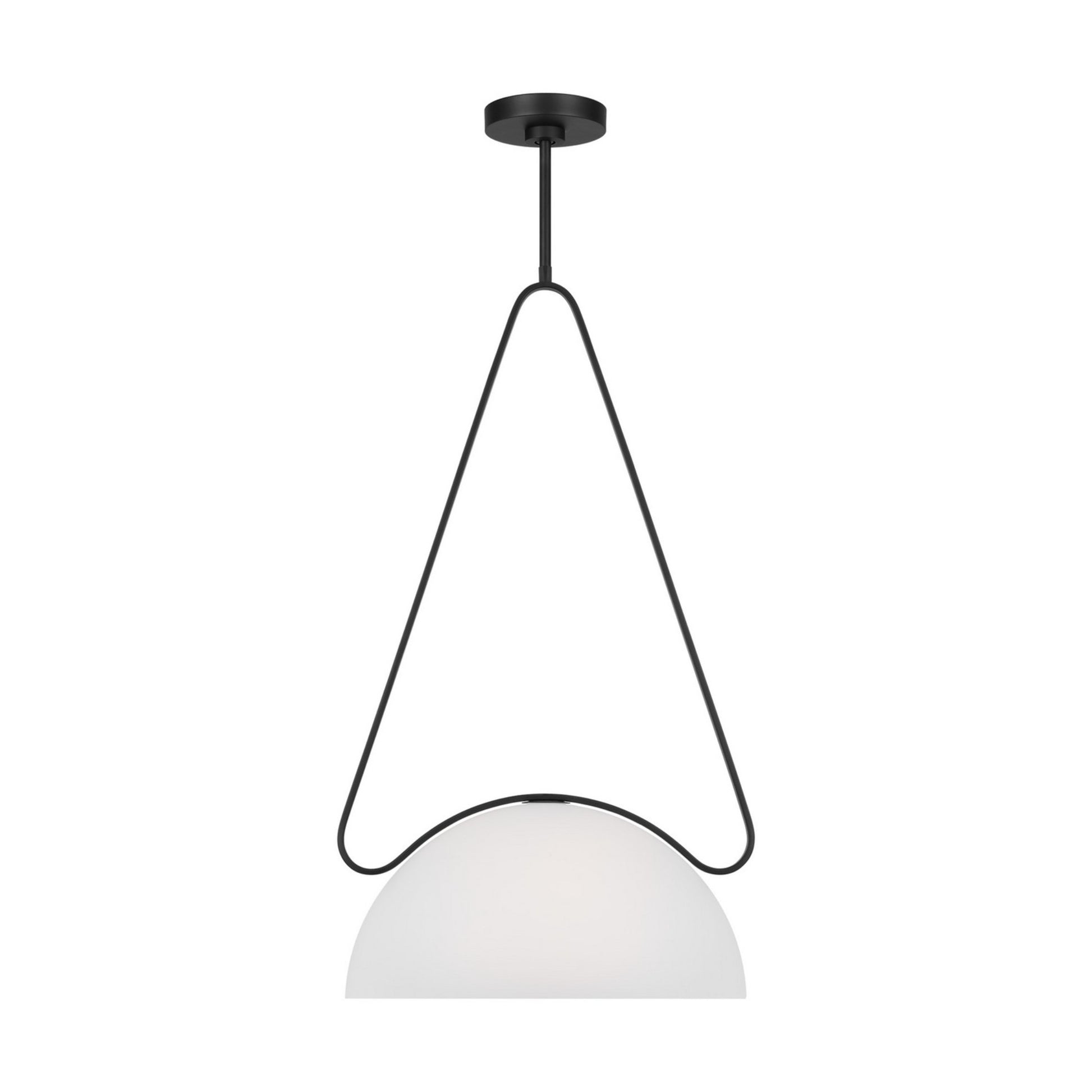 Nido 16" Large Pendant, Midnight Black Finish - Bees Lighting