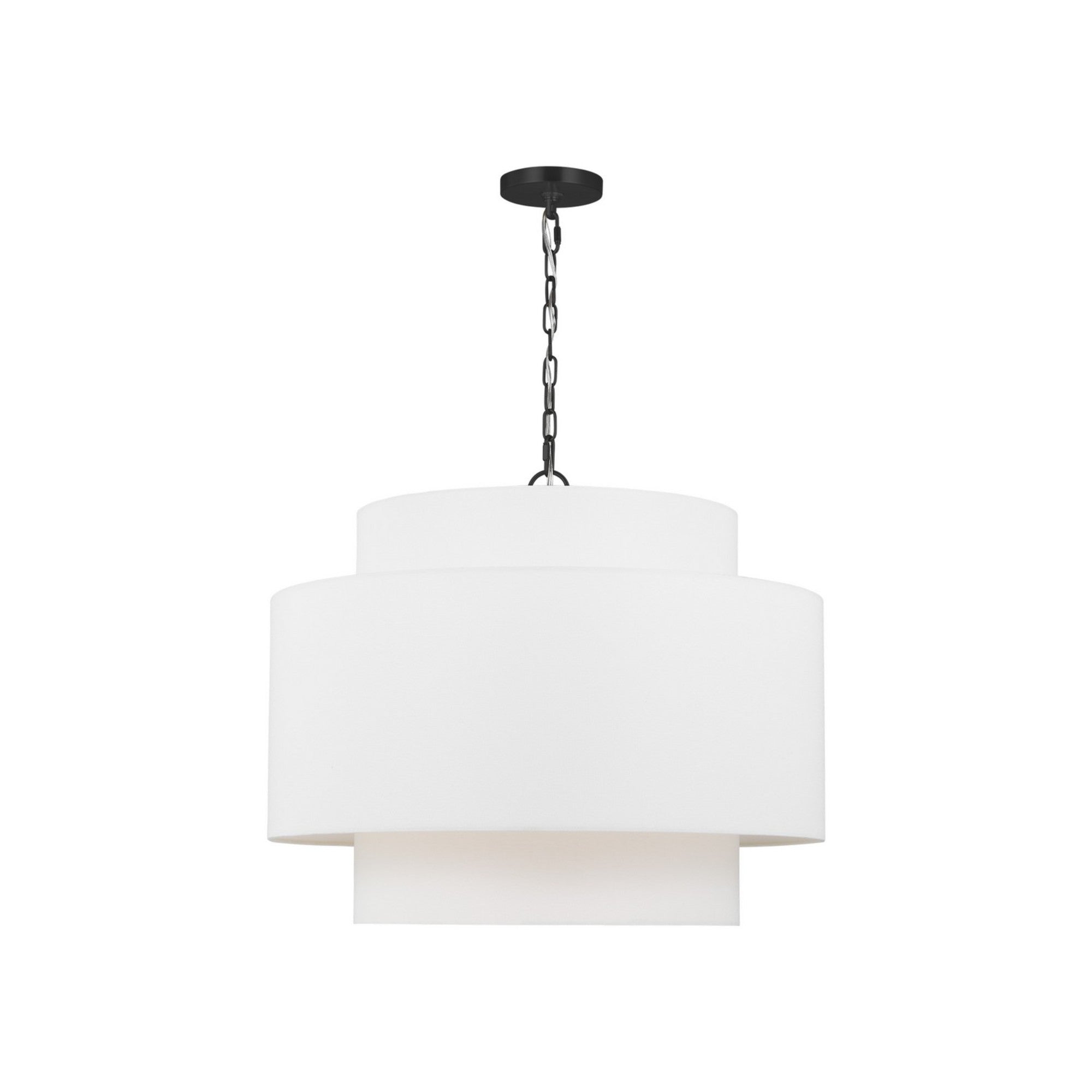 Sawyer 26" 3-Light Pendant, Midnight Black Finish - Bees Lighting