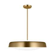 Draper 22" X-Large Pendant, Burnished Brass Finish - Bees Lighting