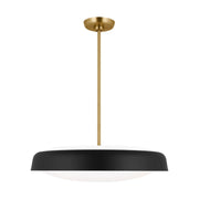 Draper 22" X-Large Pendant, Midnight Black Finish - Bees Lighting