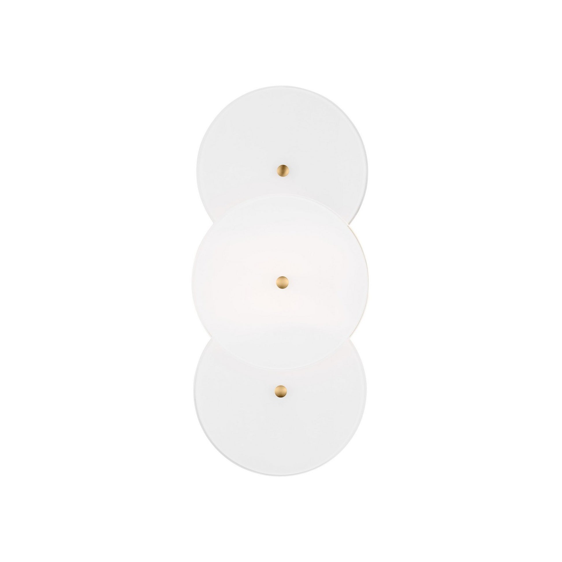 Emery 13" 2-Light Wall Sconce, Burnished Brass Finish - Bees Lighting