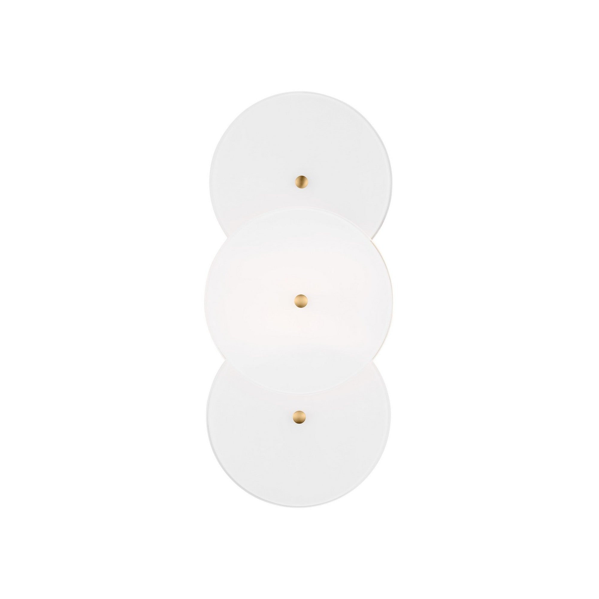 Emery 13" 2-Light Wall Sconce, Burnished Brass Finish - Bees Lighting