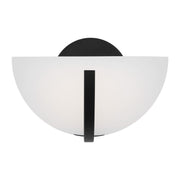 Nido 8" Wall Sconce, Midnight Black Finish - Bees Lighting