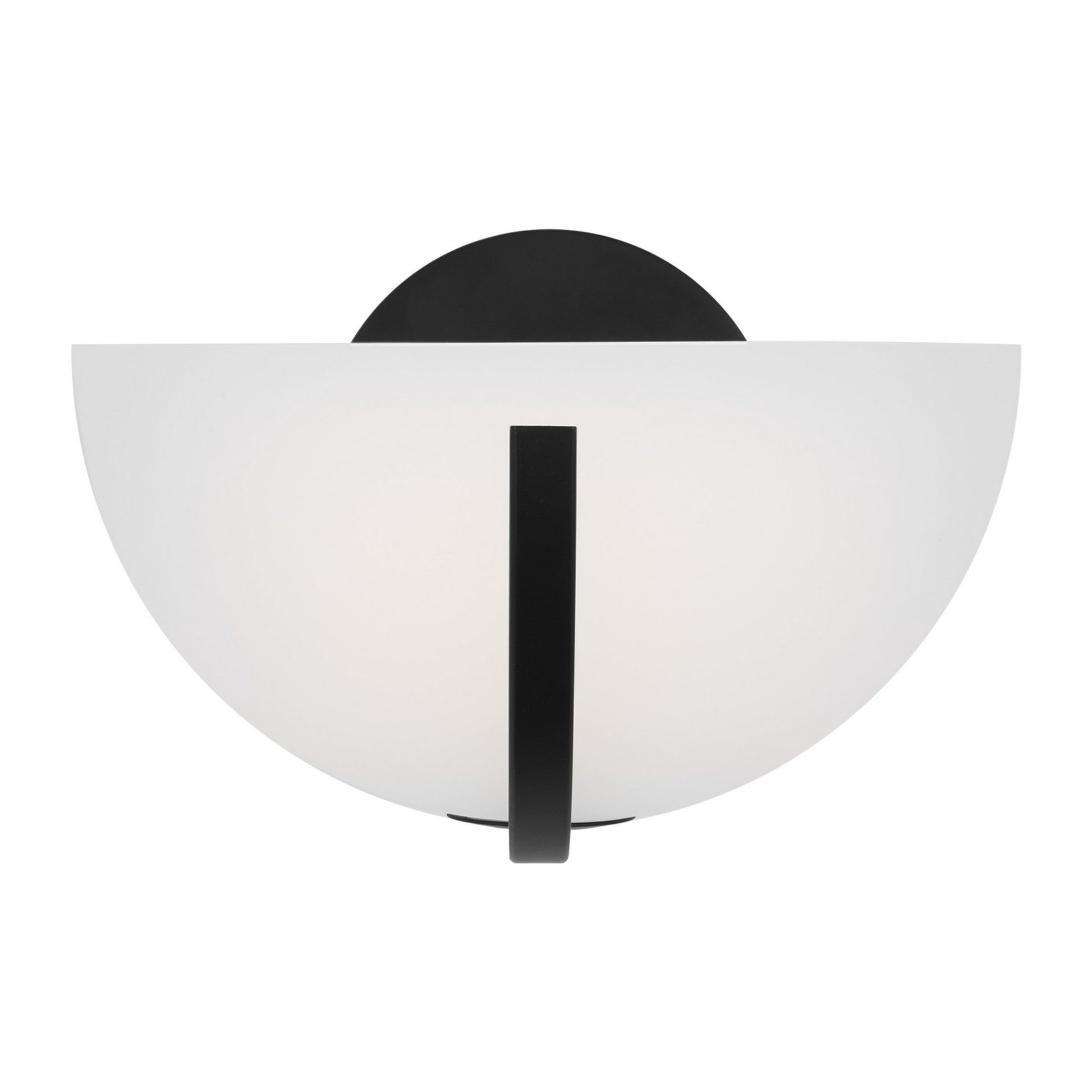 Nido 8" Wall Sconce, Midnight Black Finish - Bees Lighting