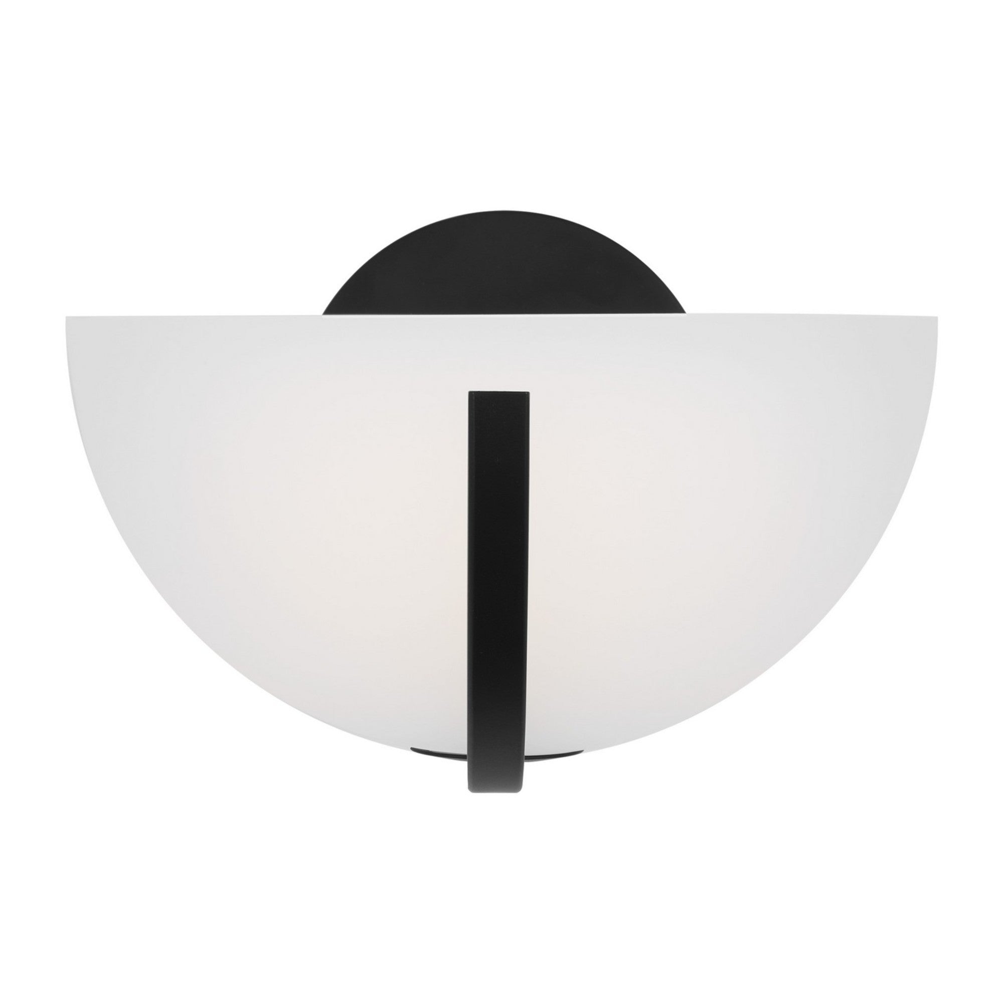 Nido 8" Wall Sconce, Midnight Black Finish - Bees Lighting