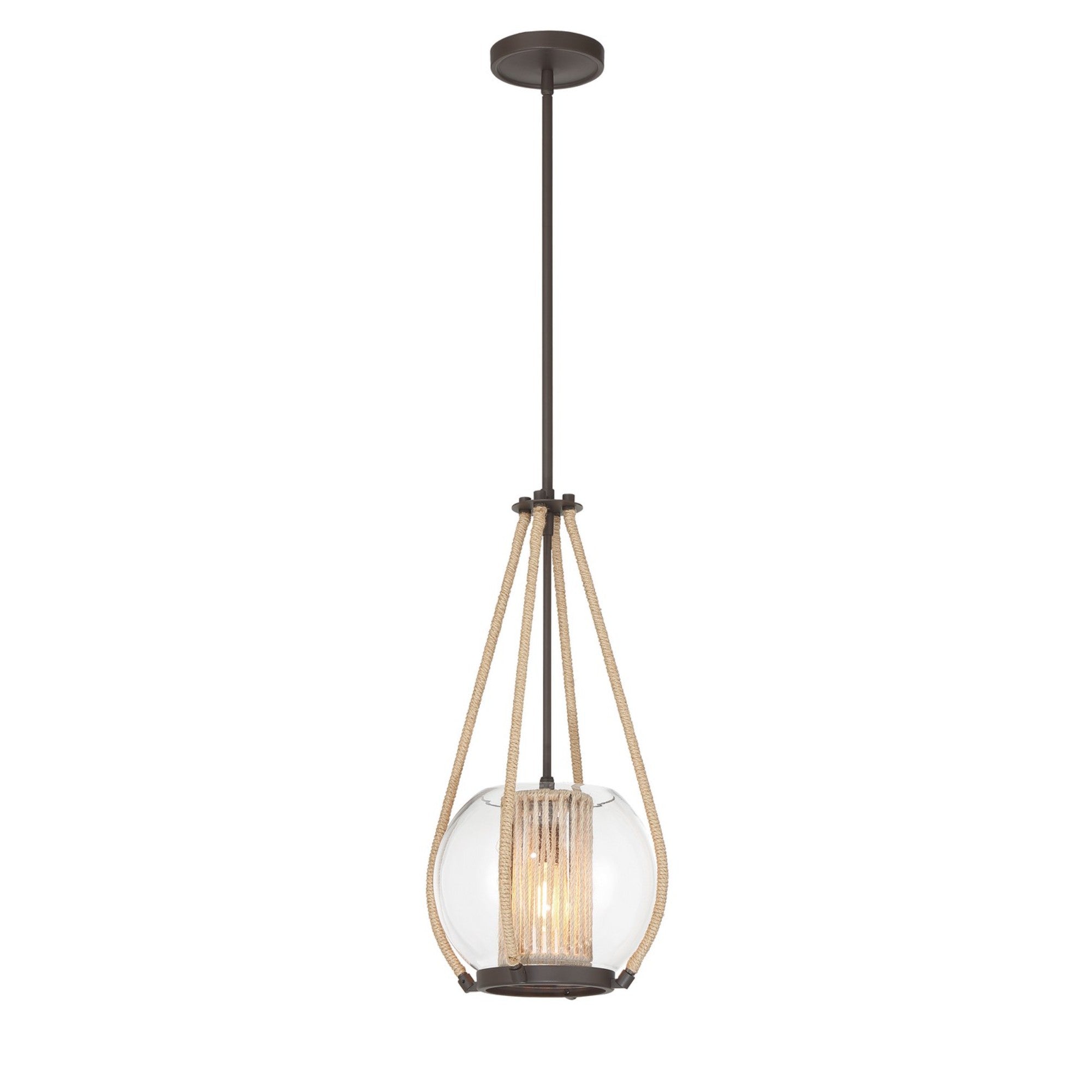 Stutterhein 11" Pendant Light Bronze Finish