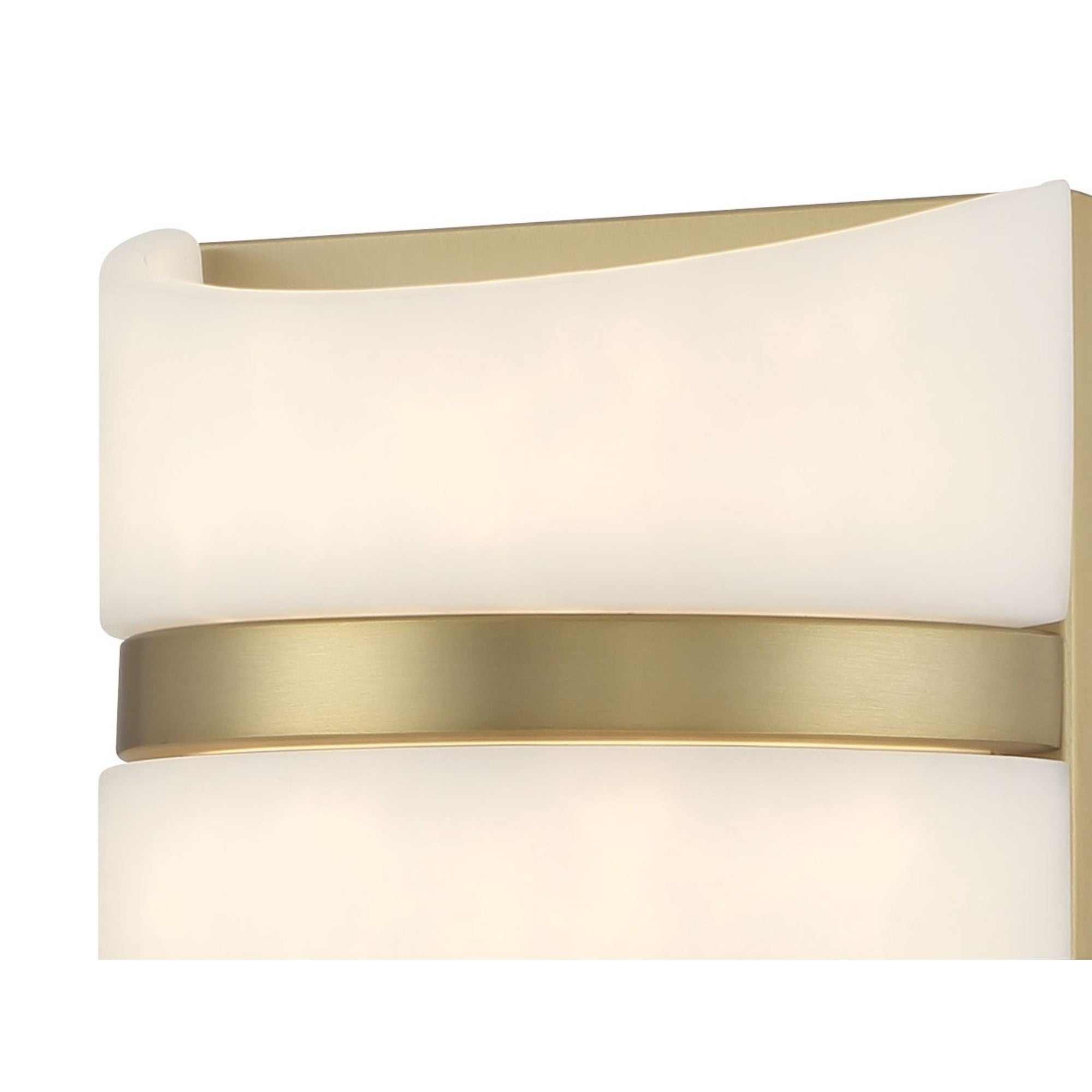 Velaux 7" LED Wall Sconce, Soft Brass Finish - Bees Lighting