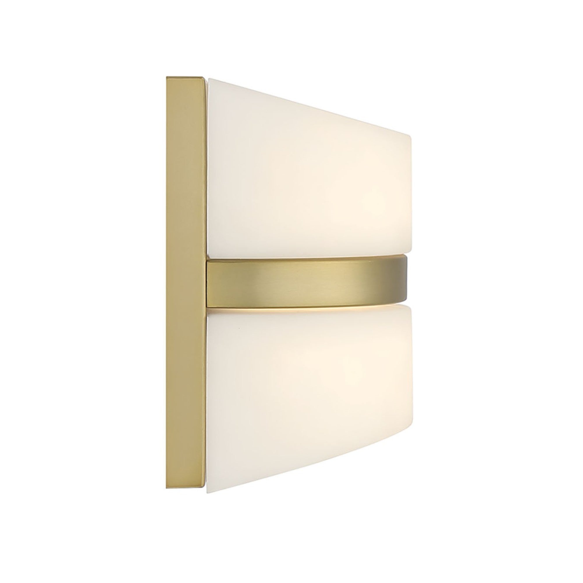 Velaux 7" LED Wall Sconce, Soft Brass Finish - Bees Lighting