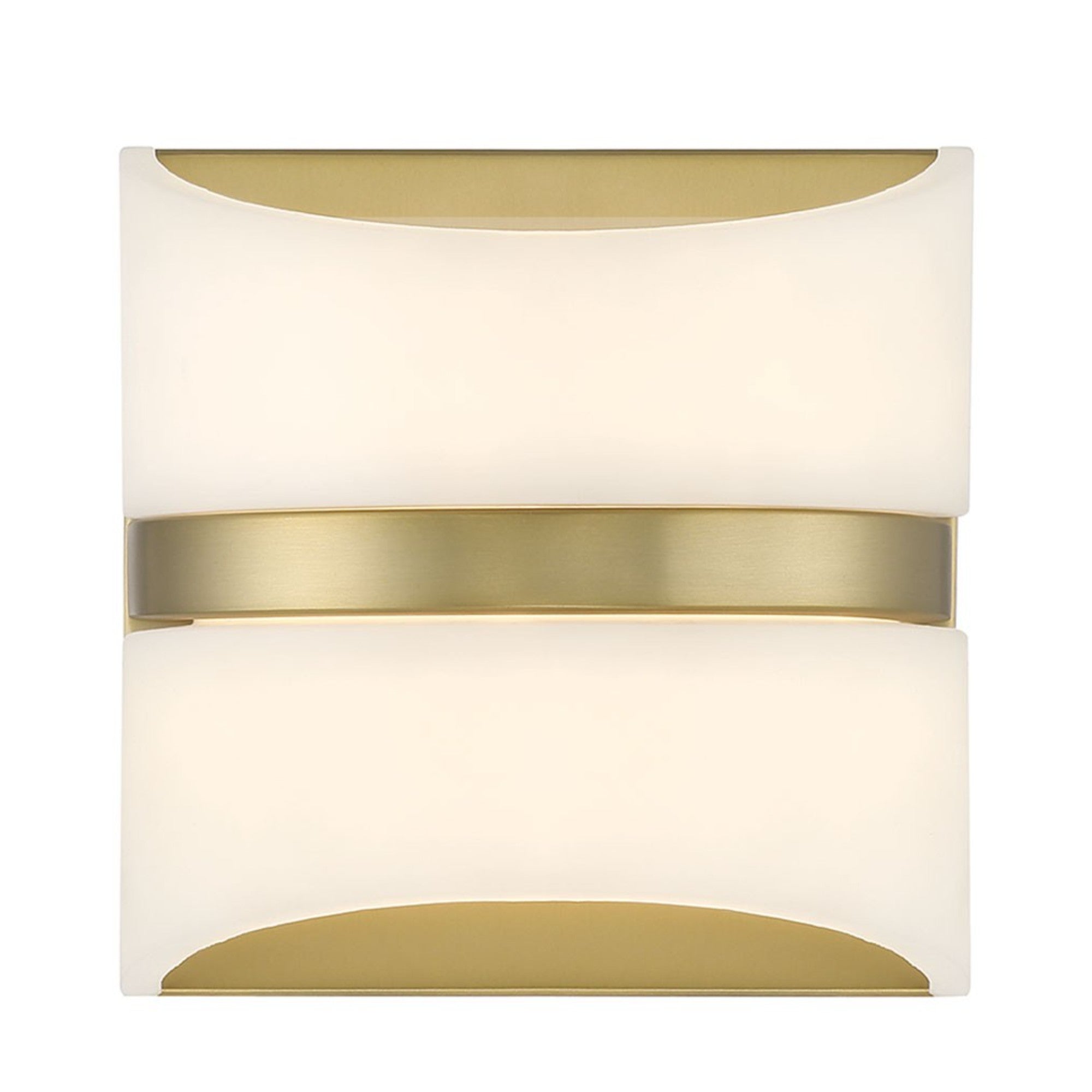 Velaux 7" LED Wall Sconce, Soft Brass Finish - Bees Lighting
