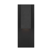 Peak 13" Outdoor Wall Sconce, Black Finish - Bees Lighting