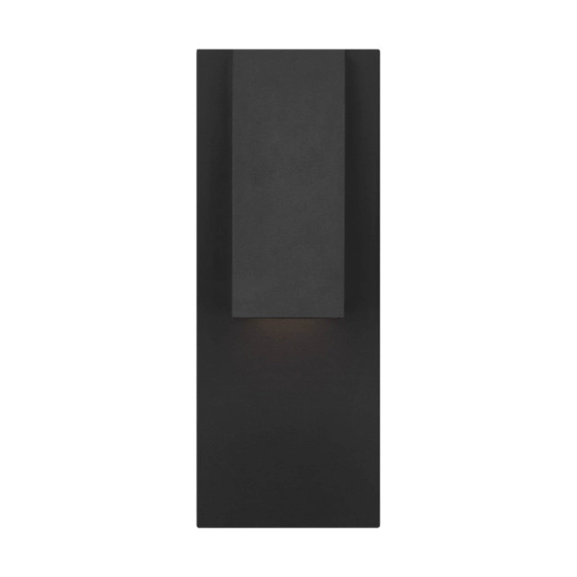 Peak 13" Outdoor Wall Sconce, Black Finish - Bees Lighting