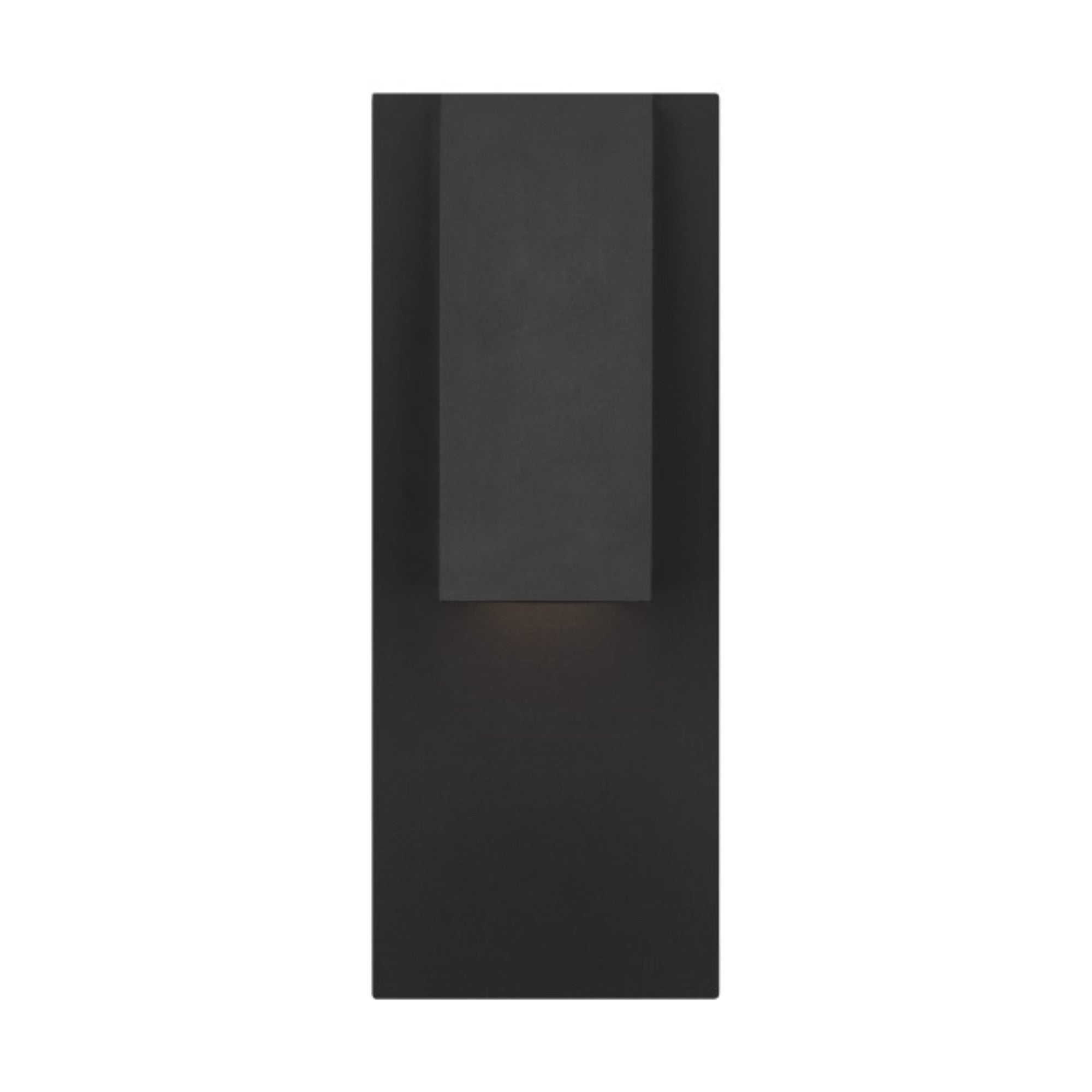 Peak 13" Outdoor Wall Sconce, Black Finish - Bees Lighting