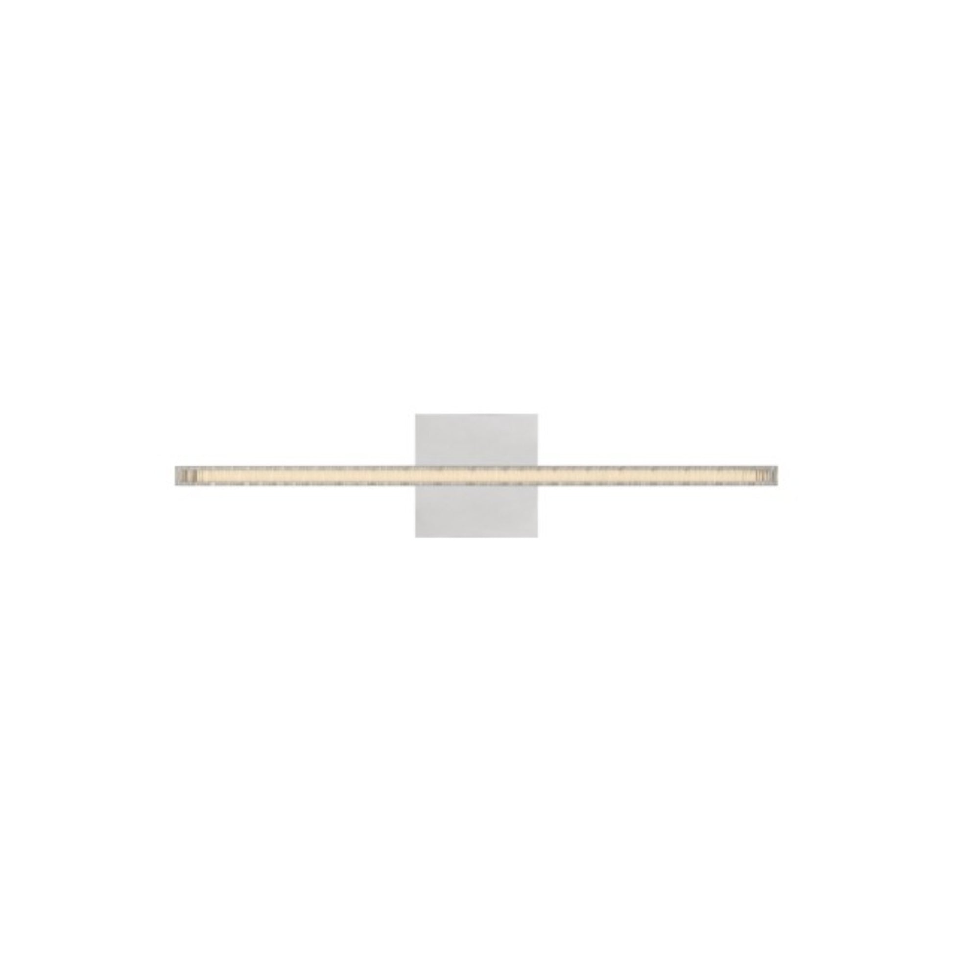 Serre 24" LED Linear Bath Vanity, 120-277V, Polished Nickel Finish - Bees Lighting