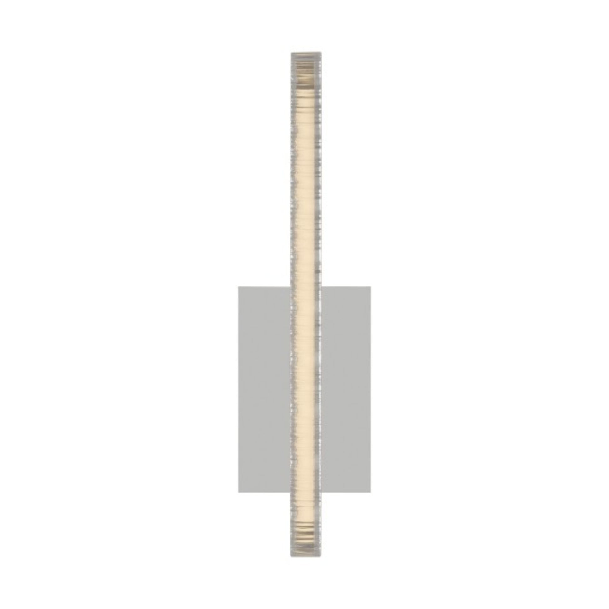 Serre 13" LED Wall Sconce, 120-277V, Polished Nickel Finish - Bees Lighting