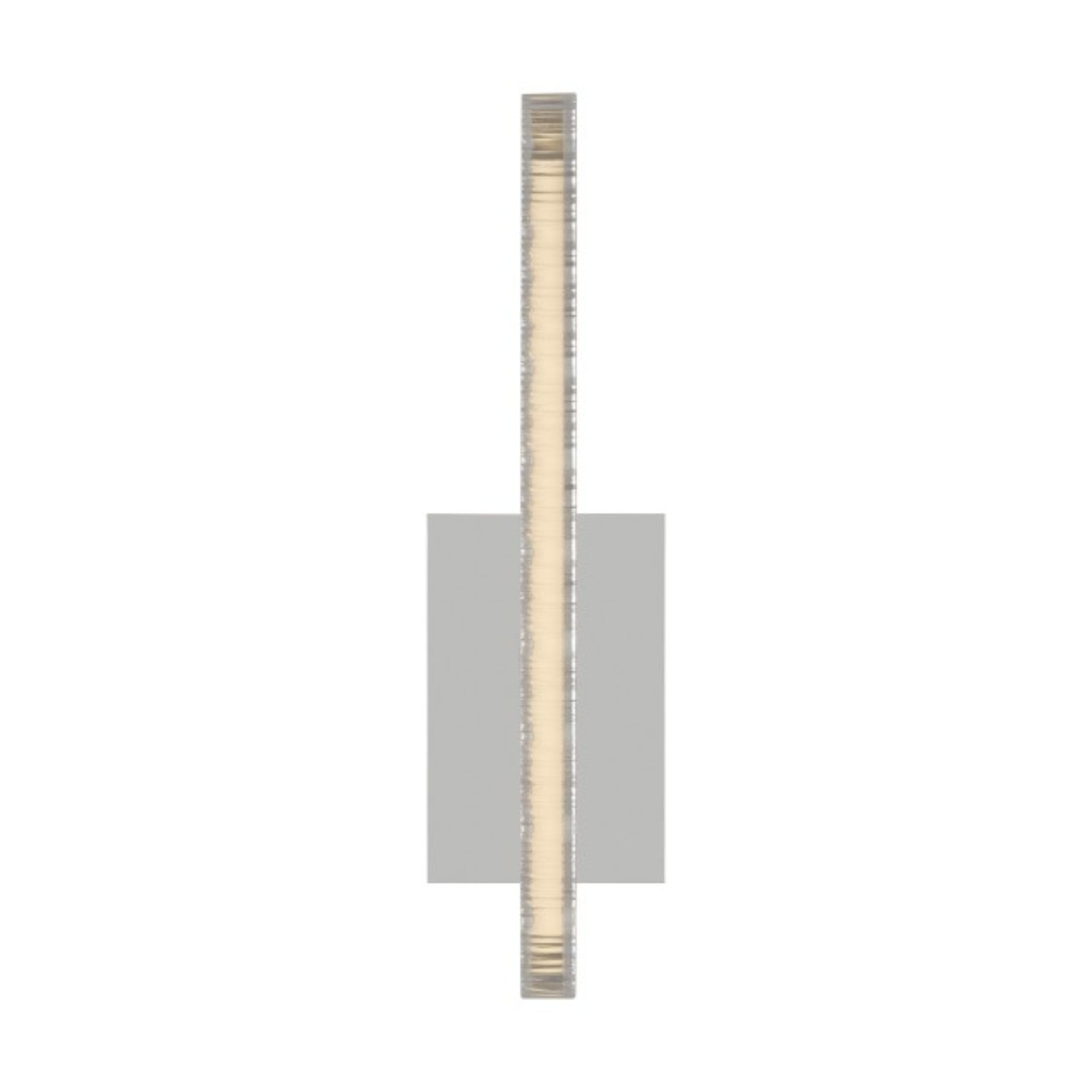 Serre 13" LED Wall Sconce, 120-277V, Polished Nickel Finish - Bees Lighting