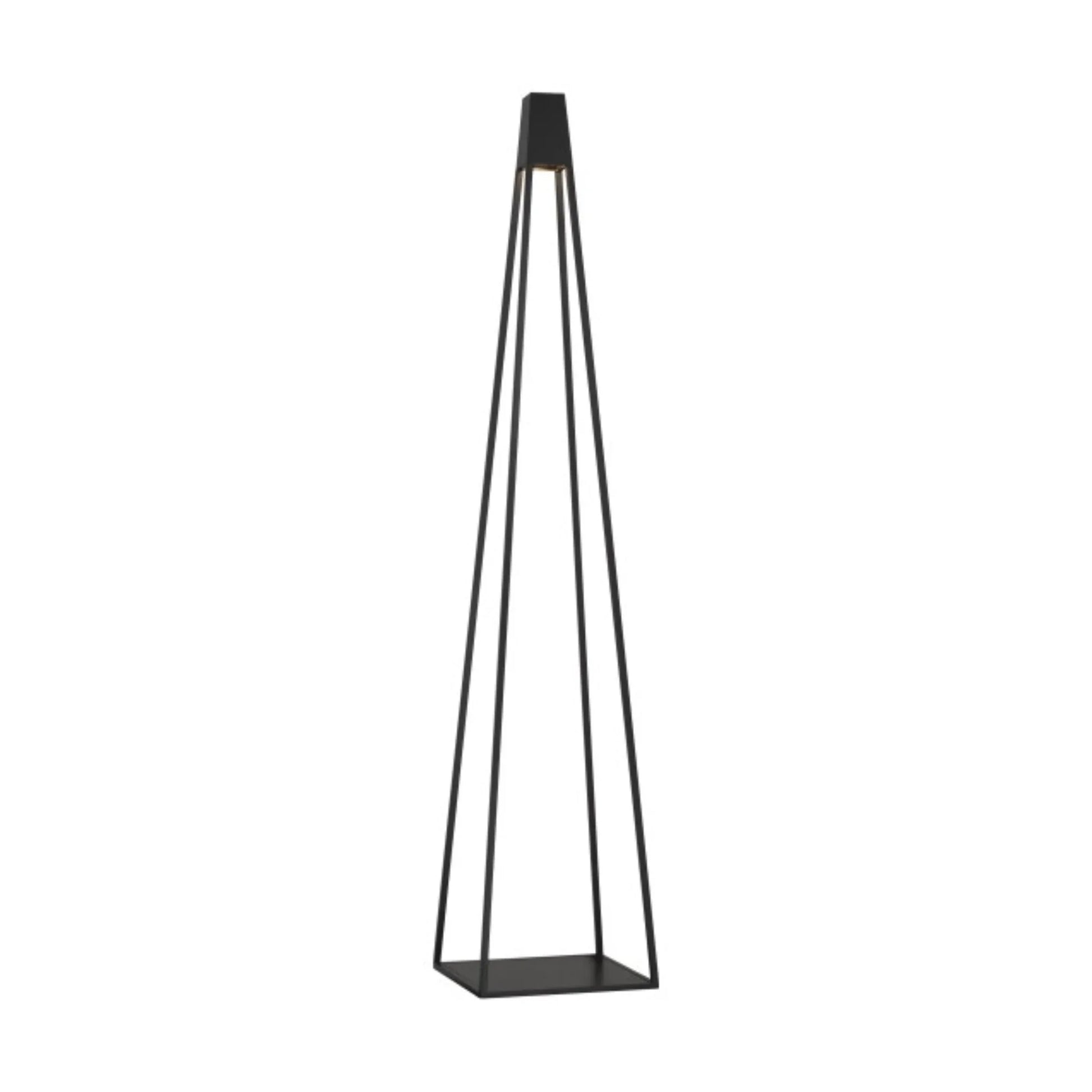 Apex Outdoor X-Large Floor Lamp, Black Finish - Bees Lighting