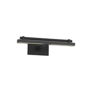 Kal 12" LED Picture Light, 120-277V, Nightshade Black Finish - Bees Lighting