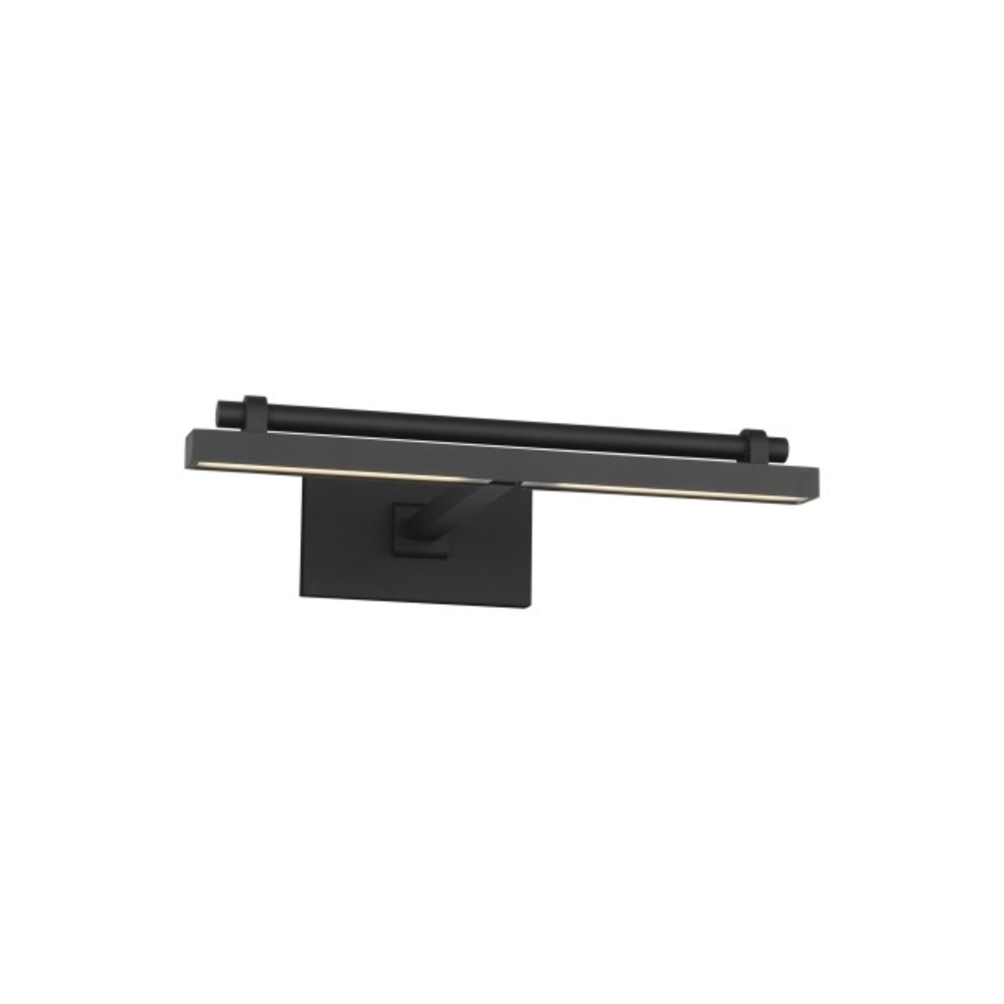 Kal 12" LED Picture Light, 120-277V, Nightshade Black Finish - Bees Lighting