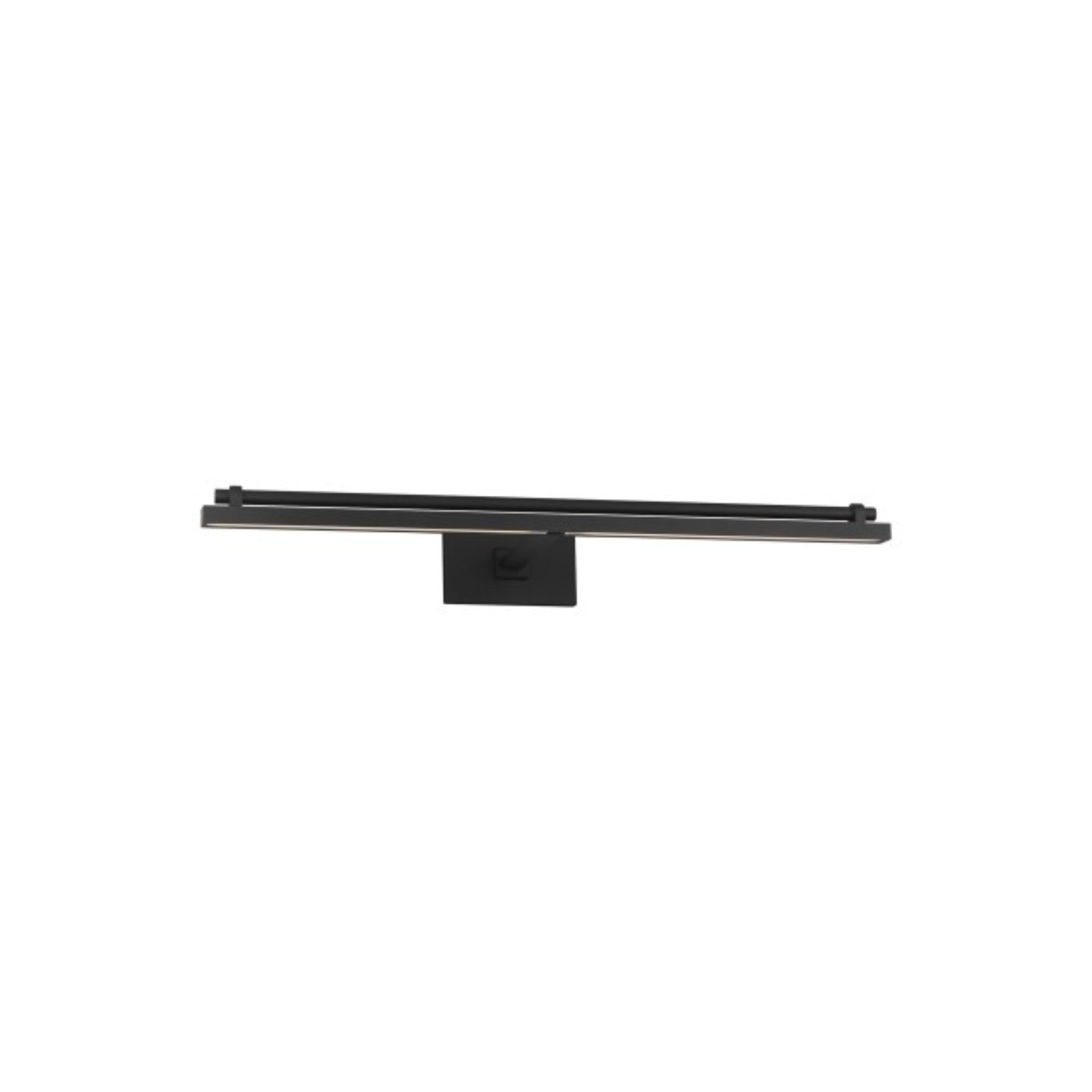Kal 24" LED Picture Light, 120-277V, Nightshade Black Finish - Bees Lighting