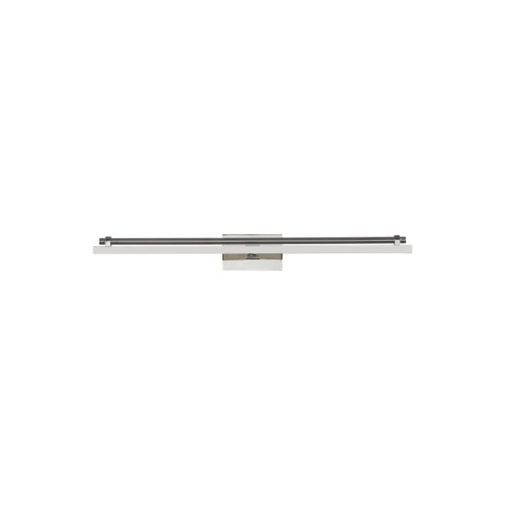 Kal 24" LED Picture Light, 120-277V, Polished Nickel Finish - Bees Lighting