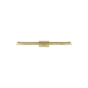 Kal 24" LED Picture Light, 120-277V, Natural Brass Finish - Bees Lighting