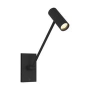 Ponte LED Small Task Sconce, 120-277V, Nightshade Black Finish - Bees Lighting