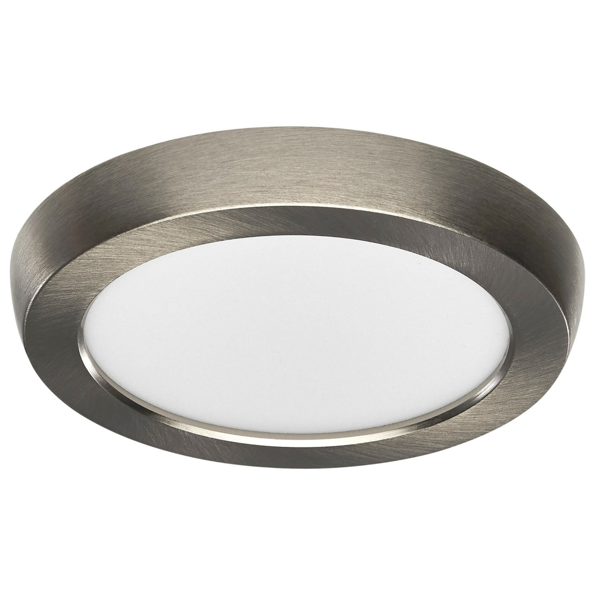 Blink 5" LED Round Disk Light, 9W, 5CCT, Brushed Nickel Finish - Bees Lighting