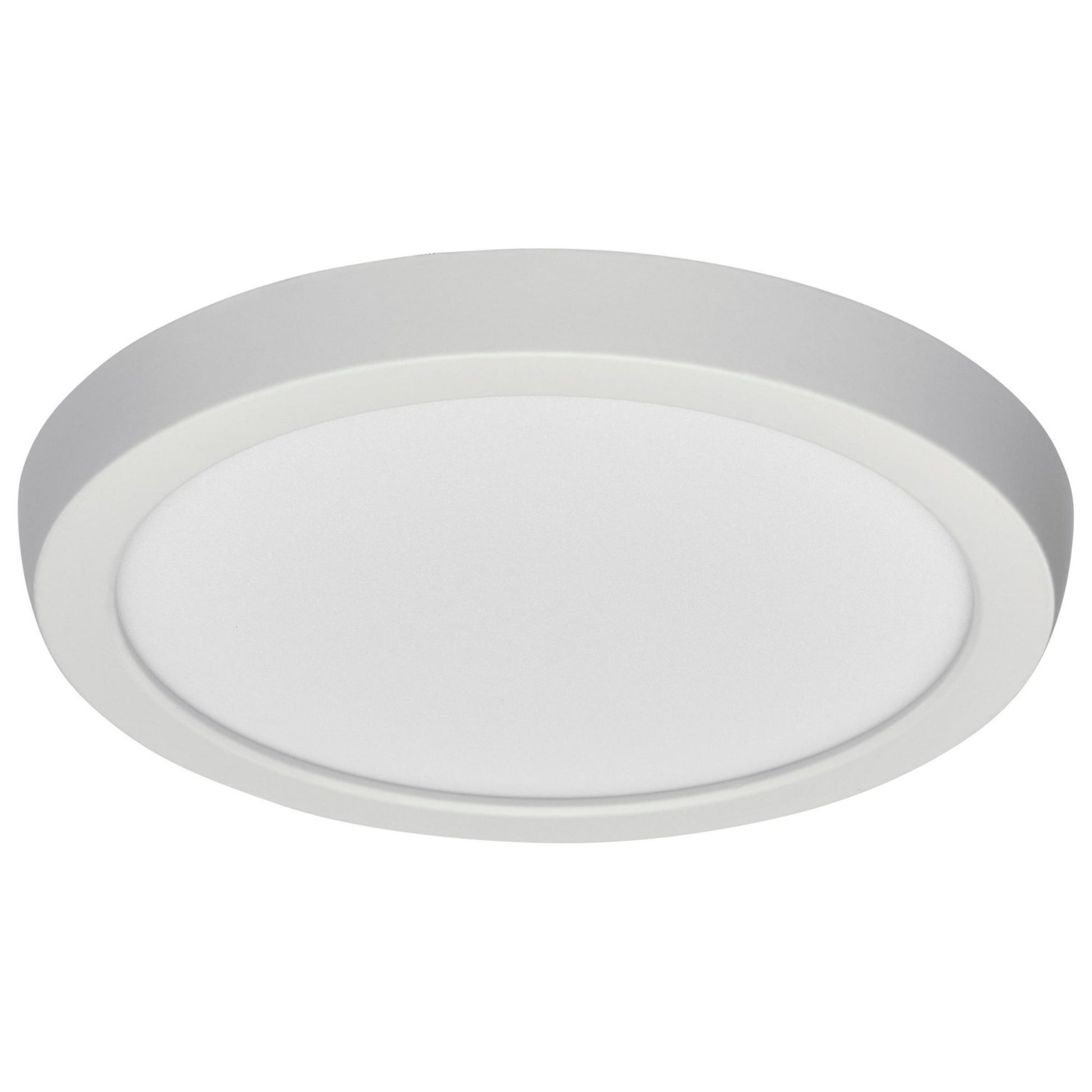 Blink 7" LED Round Disk Light, 11W, 5CCT, White Finish - Bees Lighting