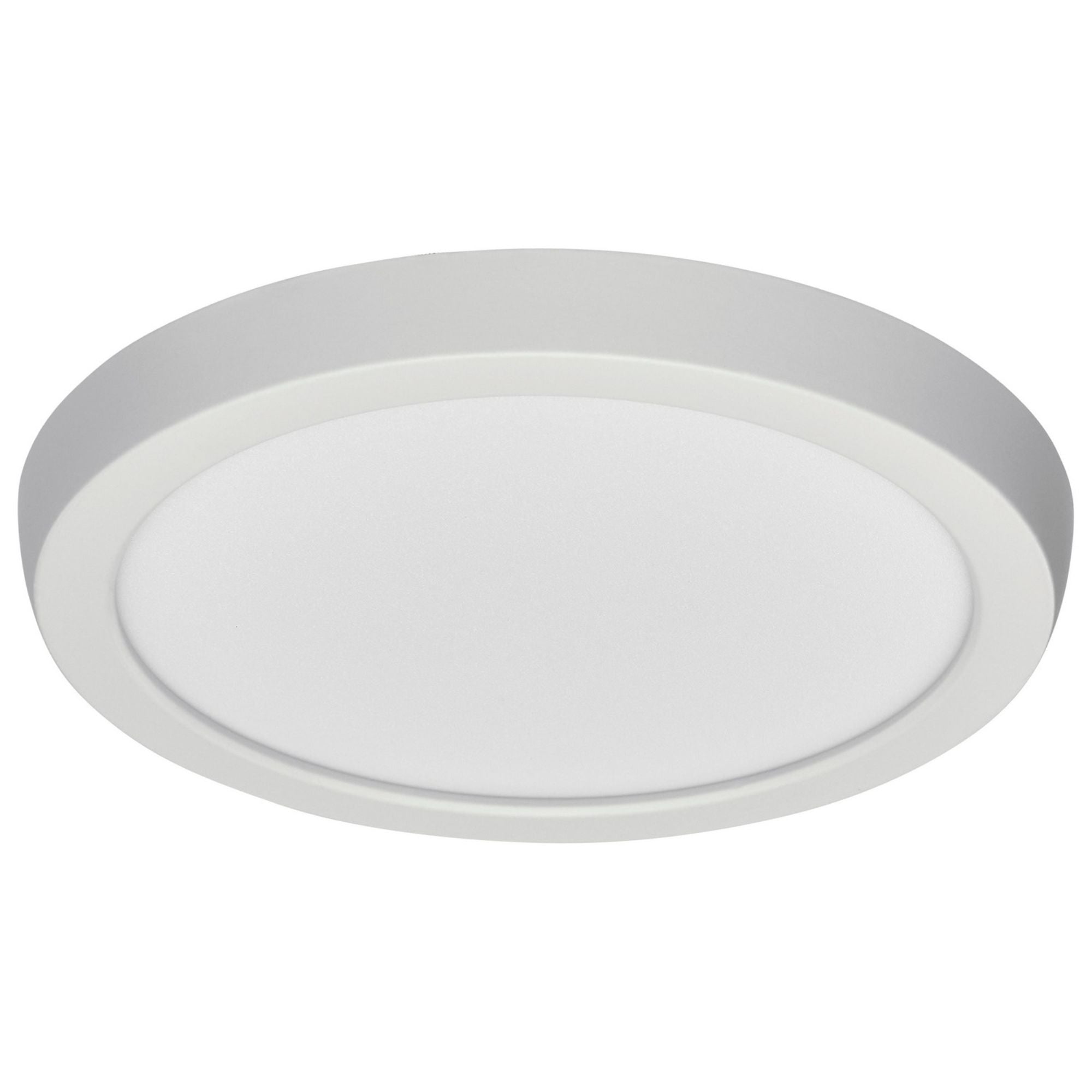 Blink 7" LED Round Disk Light, 11W, 5CCT, White Finish - Bees Lighting