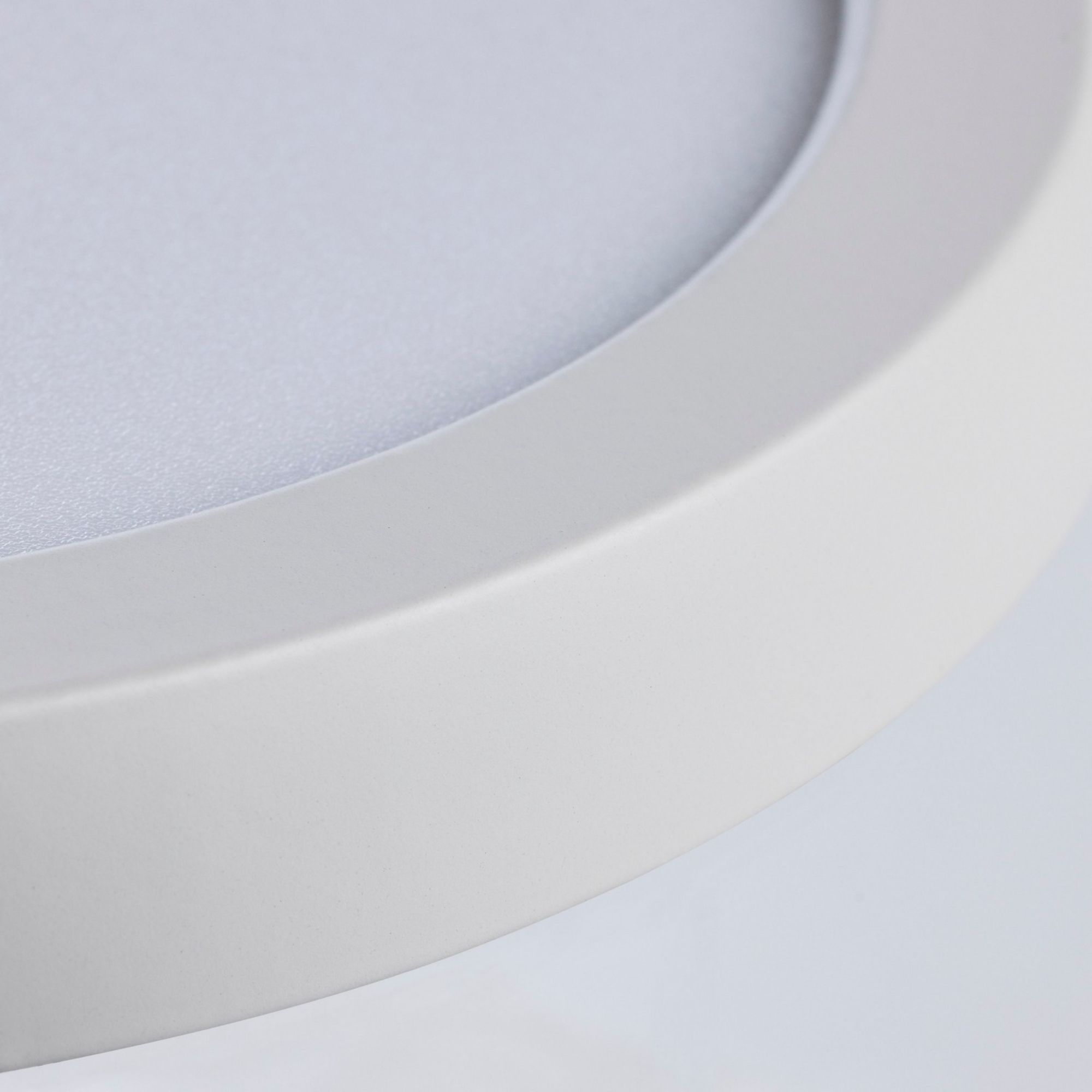 Blink 7" LED Round Disk Light, 11W, 5CCT, White Finish - Bees Lighting