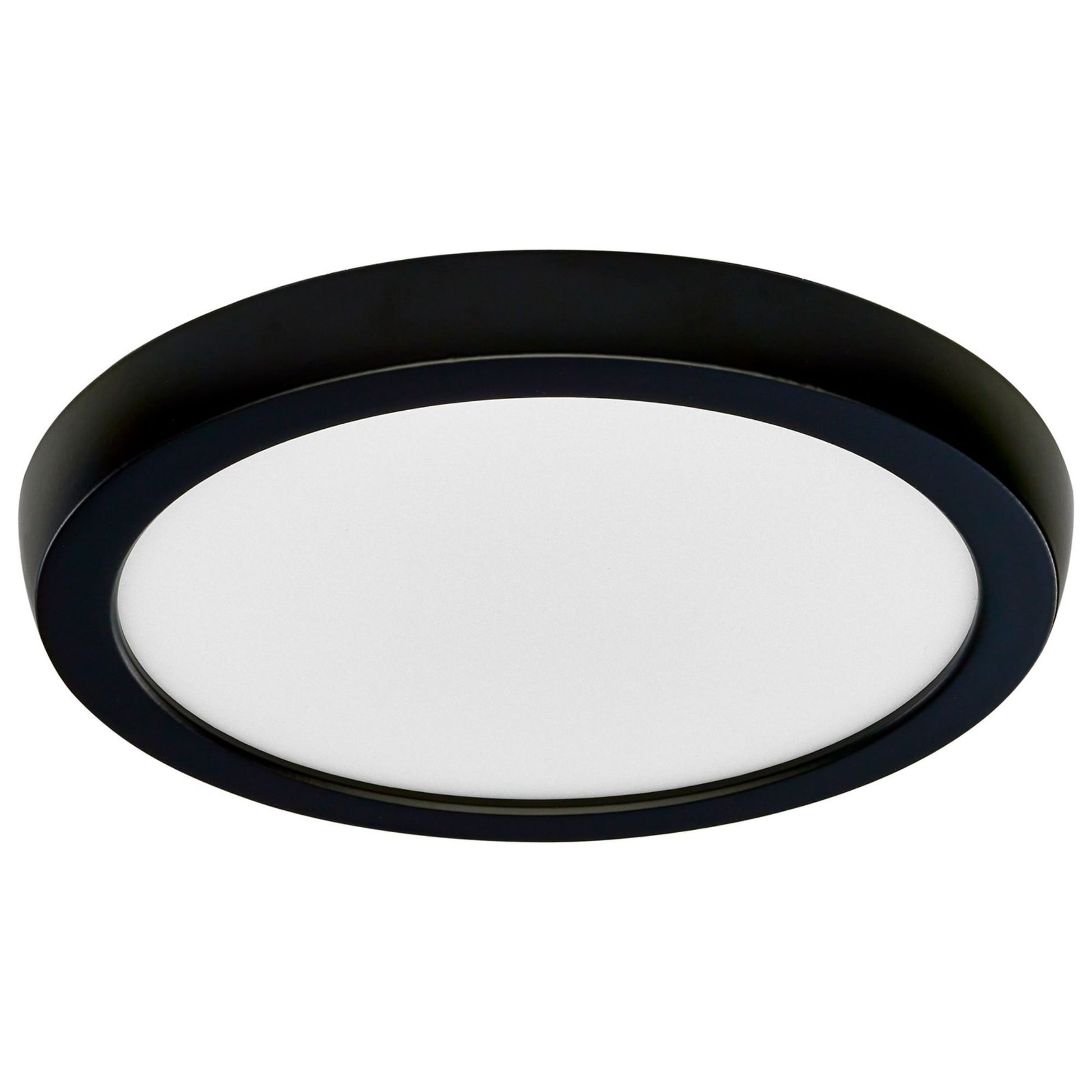 Blink 7" LED Round Disk Light, 11W, 5CCT, Black Finish - Bees Lighting