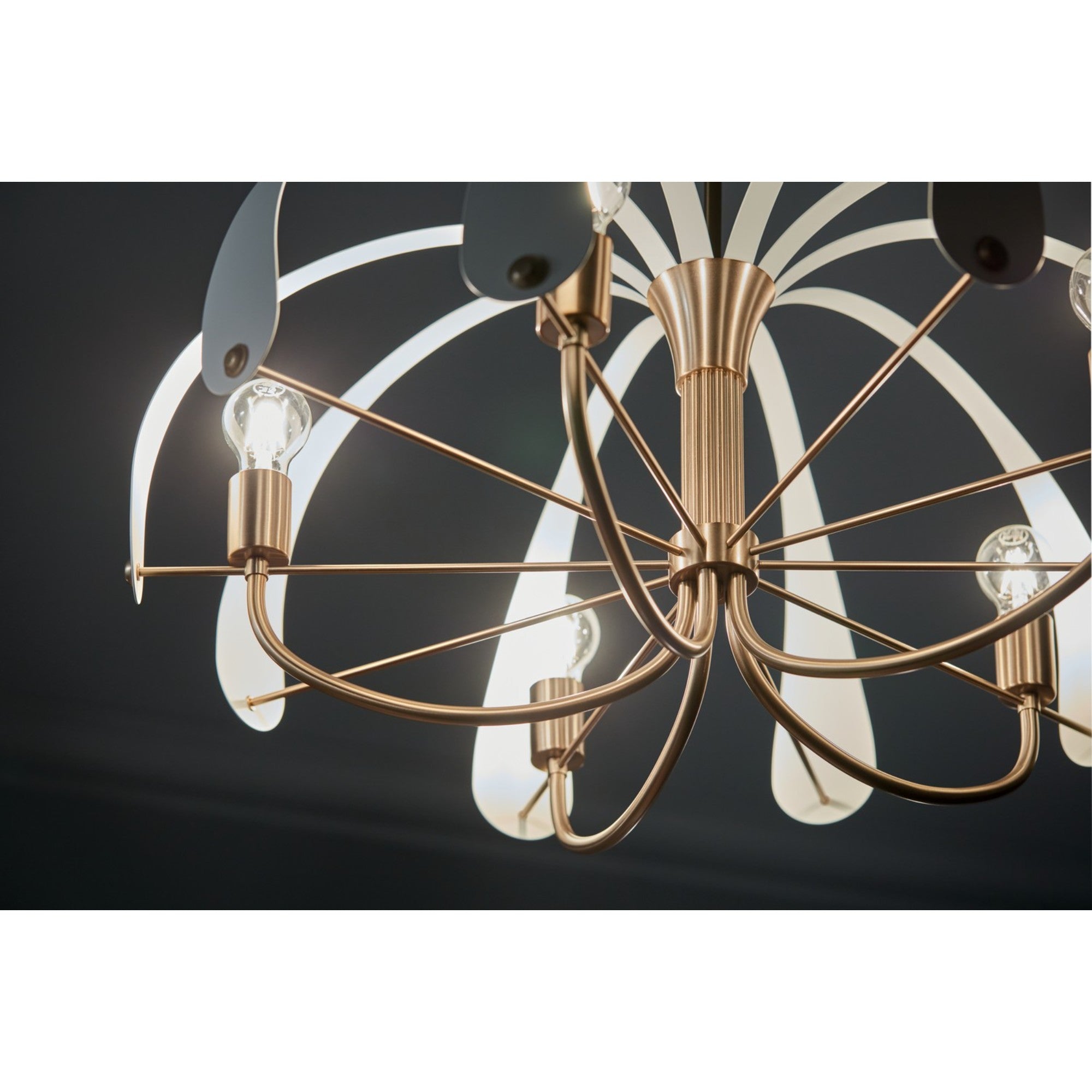 Petal 5-Light Chandelier - Bees Lighting