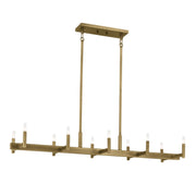 Erzo 50" 10 Lights Linear Chandelier - Bees Lighting