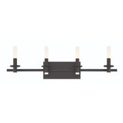 Torna 4-Light 36" LED Vanity, Black Finish - Bees Lighting
