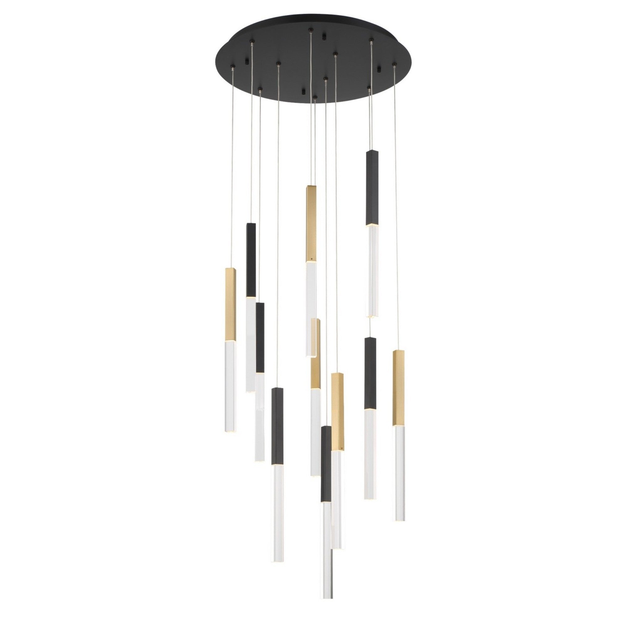 Benicio 22 in. 11 Lights LED Chandelier - Bees Lighting
