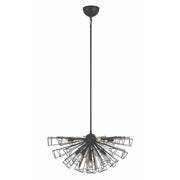 Dendelio 9-Light 30" Chandelier, Black Finish - Bees Lighting