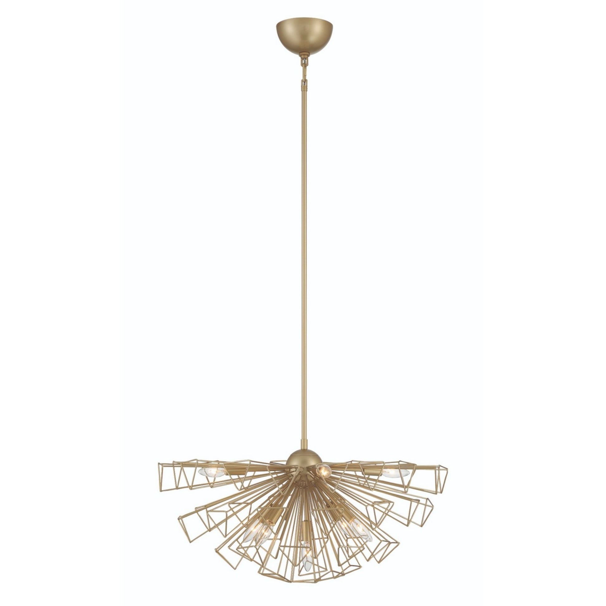 Dendelio 9-Light 30" Chandelier, Gold Finish - Bees Lighting