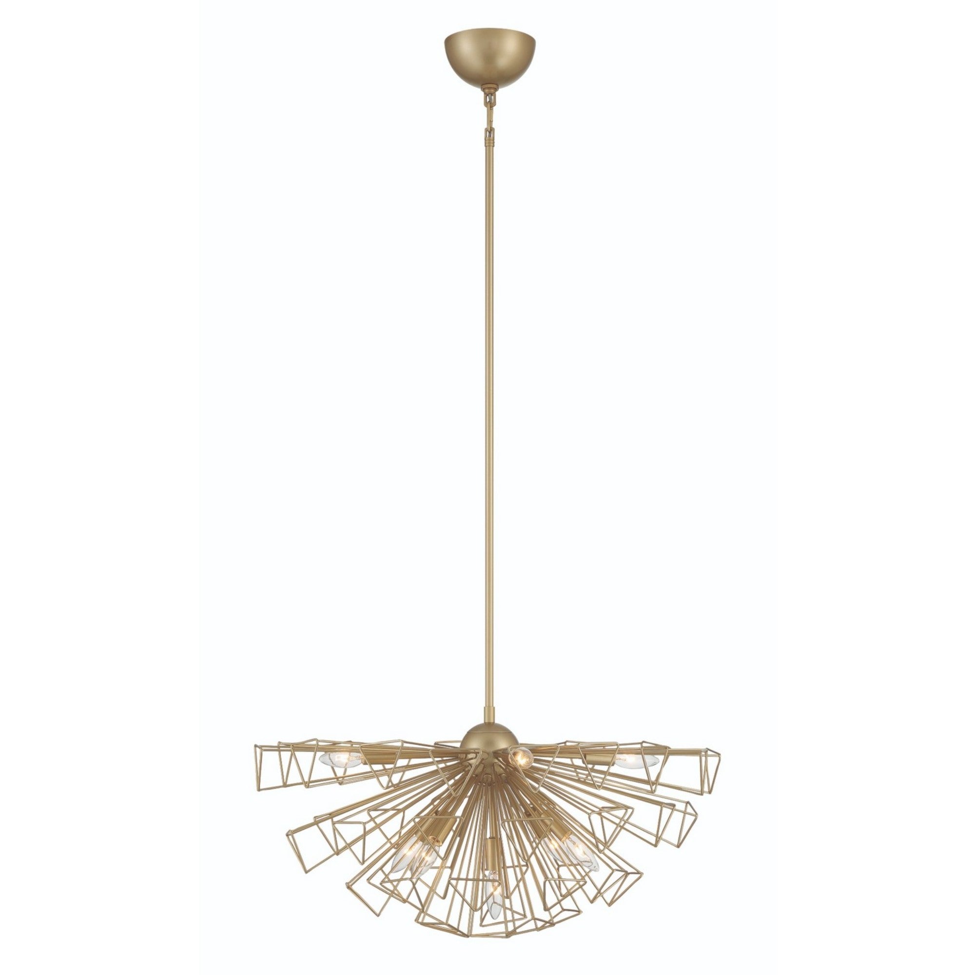 Dendelio 9-Light 30" Chandelier, Gold Finish