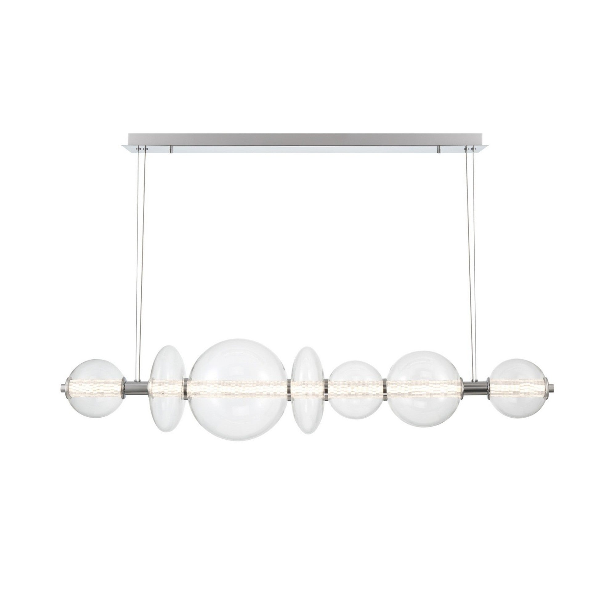 Atomo 56 in. LED Chandelier - Bees Lighting