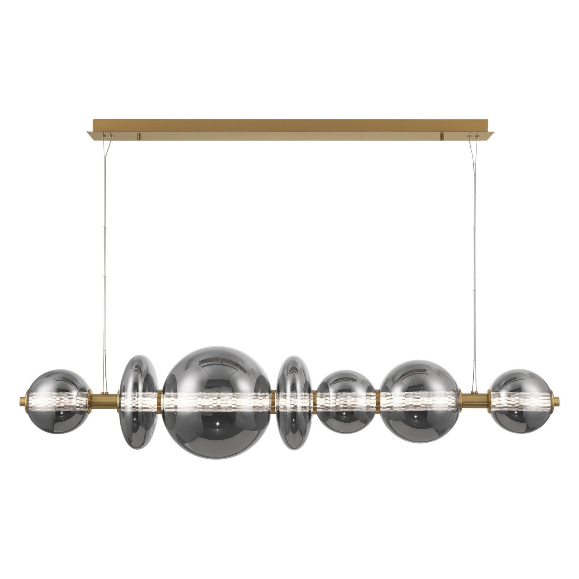 Atomo 56 in. LED Chandelier - Bees Lighting